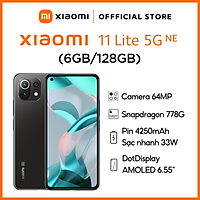 Điện Thoại Xiaomi 11 Lite 5G NE 6GB 1 128GB - Hàng Chính Hãng