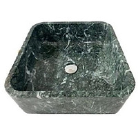 Lavabo Đá Tự Nhiên Leo Mysterial Jade - Xanh Ngọc - Hình vuông mỏng
