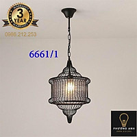 Đèn thả bàn ăn phong cách vintage cổ điển trang trí phòng bếp nội thất mã 6661/1