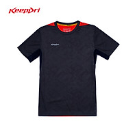 Áo Thun Chạy Bộ Họa Tiết Keepdri Màu Xám Cam KTMXCA06