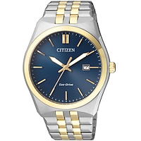 Đồng Hồ Nam Citizen Dây Thép Không Gỉ BM7334-66L - Mặt Xanh