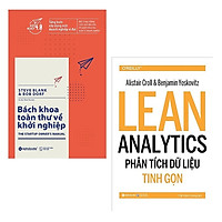 Combo Sách : Bách Khoa Toàn Thư Về Khởi Nghiệp + Phân Tích Dữ Liệu Tinh Gọn
