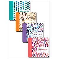 Combo Lòng Biết Ơn + Lòng Trắc Ẩn + Sống Trọn Vẹn Từng Khoảnh Khắc + Sự Tha Thứ (Bộ 4 Cuố