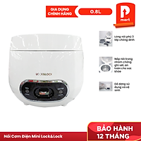 Nồi Cơm Điện Mini Lock&Lock EJR426 Dung Tích 0.8 lít (Hàng chính hãng)