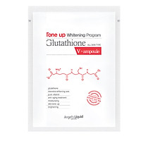 Mặt Nạ Dưỡng Trắng Sáng Da Angel’s Liquid Tone Up Whitening Program Glutathione V-Ampoule Mask 25g