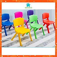 Ghế nhựa đúc mầm non nguyên khối siêu chắc dành cho bé yêu GĐ01