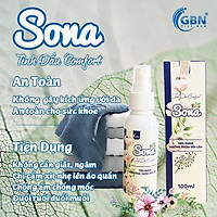 Nước Xịt Xả Vải Khô SoNa - Hương nước hoa Comfort 100ml