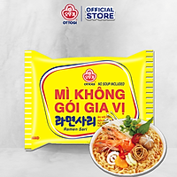 Combo 6 gói Mì Không Gói Gia Vị Ottogi 110G
