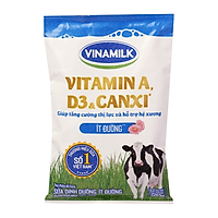 Sữa Dinh Dưỡng Vinamilk Ít Đường Bịch 220Ml