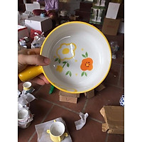Bộ bát đĩa decor chảo béo gốm sứ đựng trang trí đồ ăn siêu đẹp