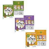 Combo Bộ Đề Luyện Thi Năng Lực Hán Ngữ HSK 3+KHS 4+HSK 5 – Tuyển Tập Đề Thi Mẫu Tặng Kèm