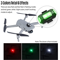 Ulanzi Drone Strobe Light Flashing Light 3 Colors Slow Fast Flashing Anti-collision Light with Built-in 110mAh Battery