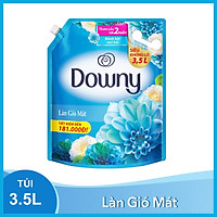 Nước xả vải Downy làn gió mát Túi 3,5L siêu khổng lồ