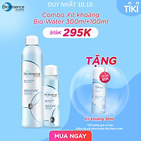 Combo Xịt khoáng dưỡng ẩm Bio-Water Bio-Essence Water Energizing Water (Xịt khoáng 300ml + Xịt khoáng 100ml)
