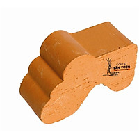 Bộ 3 kê chậu trồng cây bằng gốm đất nung (set 3 terracotta pot feet) size VỪA 9.5x3.5x6cm - gốm sứ sân vườn Bình Dương