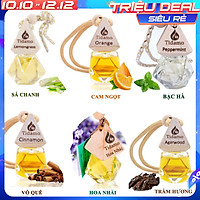 Tinh Dầu Treo Xe Hơi, Treo Phòng Gia Đình| Tự Chọn Mùi, Nguyên Chất,Có Kiểm Định Chất Lượng| Tinh Dầu TIDAMO Khử Mùi Xe Hơi, Thơm Phòng, Thư Giản Tinh Thần