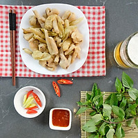 Chân Gà Cay Nhẹ VuVu Muối Ớt Xanh Đồ Ăn Vặt Bếp Cô Hồng ( Combo 5 Gói 125 gram )