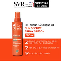 Xịt Chống Nắng SVR Sun Secure Spray Spf50+ (200ml)