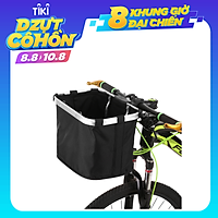 Giỏ Xe Đạp Khung Nhôm Gắn Ghi Đông Lixada