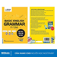 Sách - Ngữ Pháp Tiếng Anh Căn Bản Phiên Bản 1 Màu Bìa Vàng Dành Cho Người Mới Bắt Đầu - Kèm App Học Online