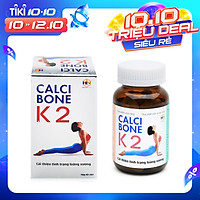 Thực phẩm chức năng Chống loãng xương, thoái hóa khớp, bổ sung Canxi - Calci Bone K2