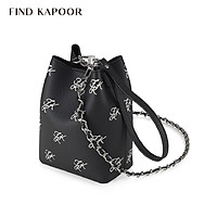 TÚI MINI PINGO BAG PATTERN CHAIN SET - BLACK#BLACK