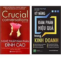 Combo 2 Cuốn Sách:  Kỹ Năng Đàm Phán Hiệu Quả Trong Kinh Doanh + Nghệ Thuật Đàm Phán Đỉnh