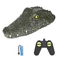 JJRC RC Boat Simulation Crocodile Electric Racing Boat for Pools 2.4G Remote 2CH Control Spoof Toy