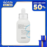 Tinh Chất Cấp Nước Và Dịu Da (Rau Má + B5) COSRX Hydrium Centella Aqua Soothing Ampoule 40ml