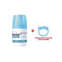 Combo Lăn Khử Mùi Hằng Ngày 48H Etiaxil Anti-Transpirant Peau Sensibles 48H 50ml (Tặng băng đô mèo xinh xắn)