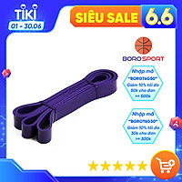 Dây kháng lực tập gym cao su tự nhiên, mức lực kéo phân theo từng màu, tiện lợi mang theo bất cứ đâu Cleacco