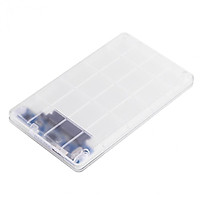 USB3.0 Hard Drive Case 2.5'' SATA HDD SSD Enclosure Portable High-speed Transmission HDD Enclosure Black
