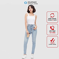 Quần skinny nữ GUMAC QJC04045 lưng cao phong cách trẻ trung năng động