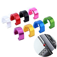 10pcs Bicycle C-shaped/U-shaped Buckle Line Pipe Clamp Brake Derailleur Cable