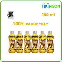 Lốc 6 Chai Ông Bầu Cà Phê Sữa Đá 180ml