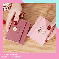 Ví nữ mini dễ thương ngắn cầm tay nhiều ngăn nhỏ gọn bỏ túi thời trang cao cấp