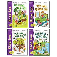 Bộ Sách Tớ Đến Với Khoa Học (Bộ 4 Cuốn)