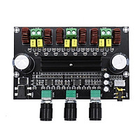 2*80W+100W TPA3116D2 Power Subwoofer Amplifier Board 2.1 Channel Audio Stereo Equalizer AUX Class D Amp