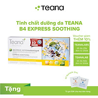 Tinh chất dưỡng da TEANA B4 Express-Soothing serum giúp làm dịu da, kháng viêm, giảm & ngừa mụn