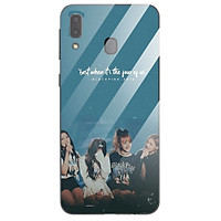 Ốp kính cường lực cho điện thoại Samsung Galaxy A20 - Tôi Yêu B.T.S MS TYBTS003