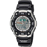 Đồng Hồ Thể Thao Nam Casio Aqw101-1Avcf Active Dial Multi-Task Gear