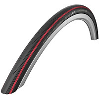 Vỏ / Lốp xe đạp loại không gấp Schwalbe Lugano Tire 700 x 25C (25-622) Đen Đỏ (1 cái)