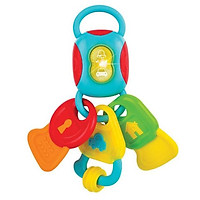 Chìa khóa đồ chơi phát nhạc kiêm gặm nướu Winfun 0185, nhựa cao cấp an toàn cho bé