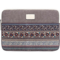 Túi chống sốc thổ cẩm 13.3 inch cho laptop, Macbook (T5)