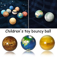 Soft Planet Bouncy Ball Relieve Tension for Kids Universe Elastic Planetary