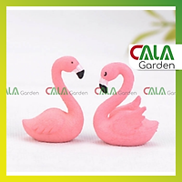 Phụ Kiện Chim Hồng Hạc - Trang Trí Tiểu Cảnh, Hồ Cá, Terrarium