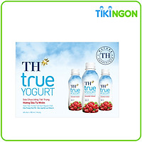 Thùng Sữa Chua Uống Tiệt Trùng Hương Dâu TH True Yogurt 180ml x 48 Chai