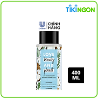 Dầu Gội 400ml Love Beauty And Planet Dưỡng Tóc Chắc Khỏe Bồng Bềnh Volume And Bounty Với 100% Dừa Tươi Và Hoa Mimosa