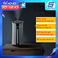 Máy phun sương tạo ẩm không khí SEASY SS01, máy xông và khuyếch tán tinh dầu dung tích 1.15 lít với 2 chế độ phun, tích hợp đèn ngủ tự thay đổi màu sắc - Hàng chính hãng