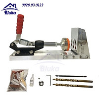 Mũi khoan loại đẹp của Bộ cữ khoan chéo khoan xéo ghép góc vuông cao cấp